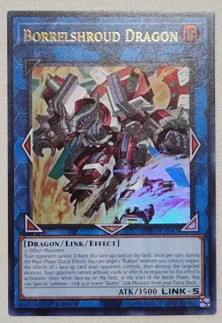 Yu-Gi-Oh [x1] Borrelshroud Dragon [x1] BPRO-EN047 M/NM - Image 1