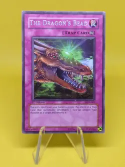 Yugioh - The Dragon's Bead (LOD-043) - Rare 1st Edition - Image 1