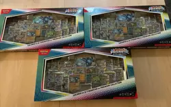 Prismatic Evolutions Lucario EX and Tyranitar EX Premium Collection X3 - Image 1