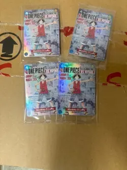 Promo One Piece Monkey.D.Luffy College Basketball US Voyage Card (SEALED) - Image 1