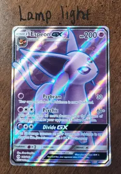 Espeon GX (Full Art) 140/149 SM Base Set Holo Pokemon Card TCG - Image 2