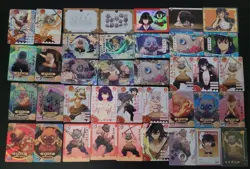 Inosuke Hashibira Card Lot - Demon Slayer Anime CCG 38 Cards - Image 1
