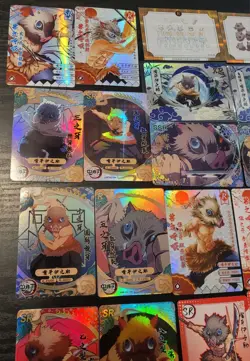 Inosuke Hashibira Card Lot - Demon Slayer Anime CCG 38 Cards - Image 3