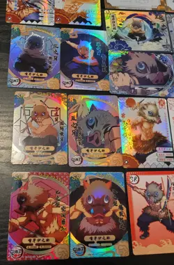 Inosuke Hashibira Card Lot - Demon Slayer Anime CCG 38 Cards - Image 4
