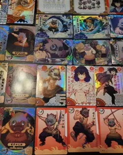 Inosuke Hashibira Card Lot - Demon Slayer Anime CCG 38 Cards - Image 5