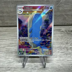 Pokemon TCG Wailord 162/159 Secret Rare Full Art Holo Water Card Nintendo - Image 1