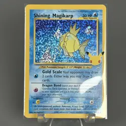 Pokemon Card - Shining Magikarp Celebrations Classic Collection 66/64 Holo LP-NM - Image 1