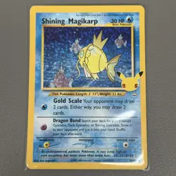 Pokemon Card - Shining Magikarp Celebrations Classic Collection 66/64 Holo LP-NM - Image 2
