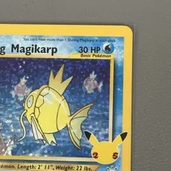 Pokemon Card - Shining Magikarp Celebrations Classic Collection 66/64 Holo LP-NM - Image 5
