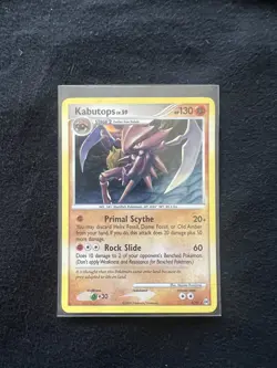 Pokemon TCG Kabutops Holo Rare Card Platinum Arceus 4/99 - Image 1