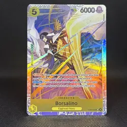 One Piece Card Game Borsalino SR EB04-058 OP15 English Version NM Yellow - Image 1