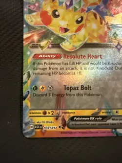 Ascending Hero's Pikachu Ex 57/217 Pokemon Card - Image 5