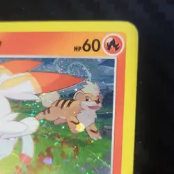 Pokemon Scorbunny SWSH244 SWSH Promo Basic 60 HP Cosmos Holo Promo Card * SWIRL* - Image 2