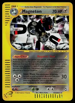 Pokemon Card - Magneton Aquapolis H16/H32 Holo Holo Rare - Image 1
