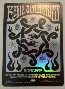 MTG Eerie Ultimatum (Holo Foil) | NM Foil | Secret Lair Countdown Encyclopedia - Image 1