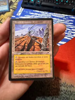 Wasteland MP MTG Magic the Gathering Tempest French - Image 1