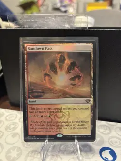 Sundown Pass (Foil) 0264 (R) MTG Secrets of Strixhaven (SOS) NM - Image 1