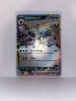 Pokemon TCG Umbreon EX 60/131 Double Rare Prismatic Evolutions Card - Image 1