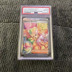 Pokemon TCG Temporal Forces - Bianca's Devotion 209/162 SIR - PSA 10 GEM MINT - Image 1