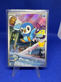 2026 Pokemon TCG EN Piplup 30th Anniversary Promo Card #042 - Image 1