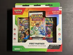 Pokemon First Partners Illustration Collection Sealed - Image 1