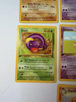 Pokemon 1st Edition WotC Vintage NM Lot Of 7 (jungle Fossil) - Image 3
