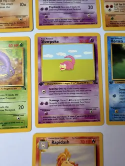 Pokemon 1st Edition WotC Vintage NM Lot Of 7 (jungle Fossil) - Image 4