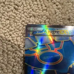 Pokemon Kyogre EX Holo Rare Primal Clash Full Art 148/160 Aqua Card 2015 - Image 3