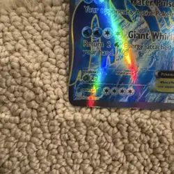 Pokemon Kyogre EX Holo Rare Primal Clash Full Art 148/160 Aqua Card 2015 - Image 4