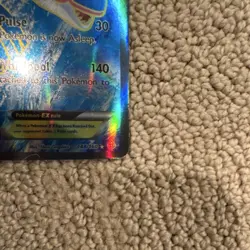 Pokemon Kyogre EX Holo Rare Primal Clash Full Art 148/160 Aqua Card 2015 - Image 5