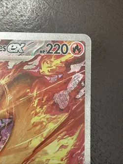 Pokemon -Team Rockets Moltres EX - SIR Destined Rivals 229/182 Near Mint!! - Image 5