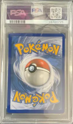 2017 POKEMON SUN & MOON CRIMSON INVASION #110 FULL ART/LUSAMINE PSA 9 - Image 2