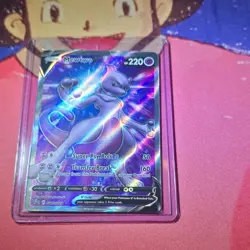 Pokemon Mewtwo V Promo SWSH229 Sword & Shield Holo 220 HP Super Psy Bolt Sealed - Image 3