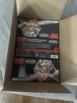 Pokemon TCG Prismatic Evolutions Surprise Box - (Lot of 6) SEALED - Image 1