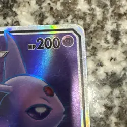 Sun & Moon Espeon GX 140/149 Ultra Rare Full Art Holo Pokemon Moderately Played - Image 5