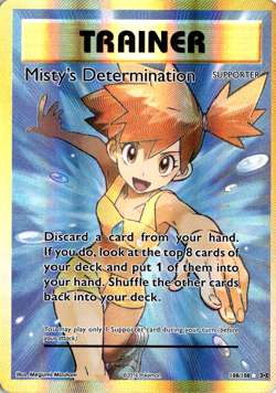 Misty's Determination 108/108 Pokemon Evolutions Ultra Rare NM - Image 1