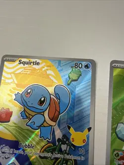 Pokemon TCG 30th Anniversary First Partner Kanto Starters Gen 1 Full Set - Image 5