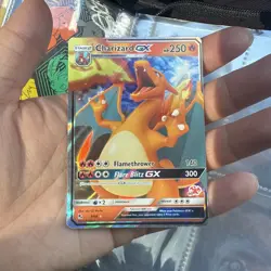 2019 Pokemon Charizard GX 9/68 Hidden Fates Ultra Rare English Holo - Image 1