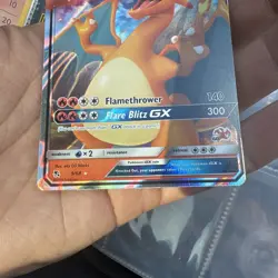 2019 Pokemon Charizard GX 9/68 Hidden Fates Ultra Rare English Holo - Image 3
