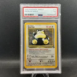 Snorlax 11/64 Jungle Holo PSA 5 Graded Pokemon TCG Wizards Of The Coast Vintage - Image 1