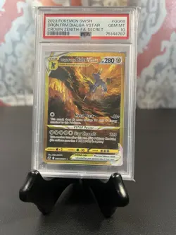 2023 Pokemon Origin Forme Dialga Vstar GG68 Gold Crown Zenith PSA 10 GEM MINT - Image 1