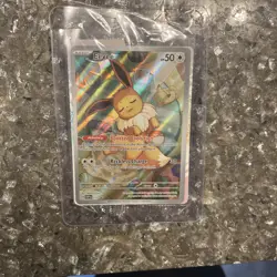 Pokemon Prismatic Eevee Black Star Promo Still In Wrapper! 173 Clean! - Image 1