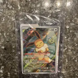 Pokemon Prismatic Eevee Black Star Promo Still In Wrapper! 173 Clean! - Image 4