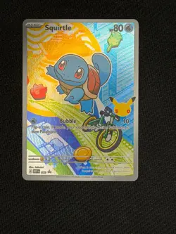 Squirtle - 039 039 Holo Promo ME: Mega Evolution Promo Pokemon Near Mint - Image 1