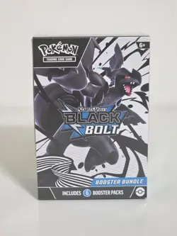 Pokemon TCG: Scarlet & Violet Black Bolt Zekrom Booster Bundle - Factory Sealed - Image 1