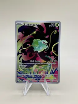 Pokemon TCG Bulbasaur 133/132 Mega Evolution Illustration Rare - Image 1