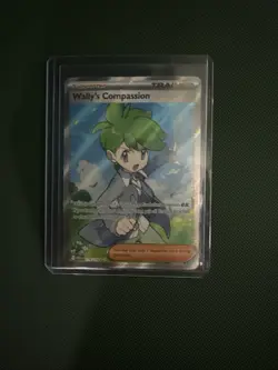Pokemon Wally's Compassion Trainer Ultra Rare Full Art MEG - Image 1