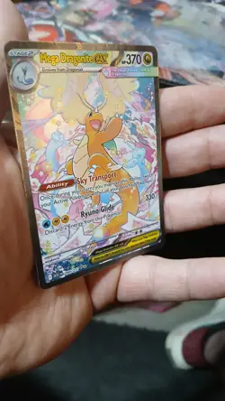 Pokemon TCG Ascended Heroes 290/217 Mega Dragonite ex SIR MINT WELL CENTERED - Image 4
