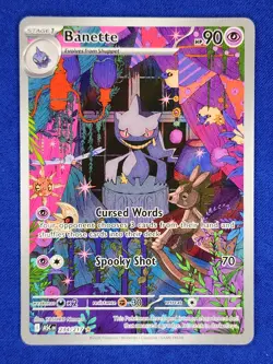 Banette - Illustration Rare ME: Ascended Heroes 234/217 Pokemon NM - Image 1
