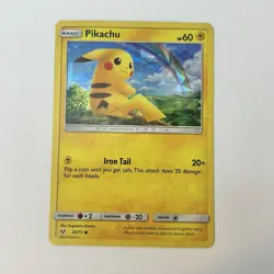 Pikachu 28/73 Cracked Ice Holo 028/073 Near Mint Deck Exclusives Pokemon - Image 1